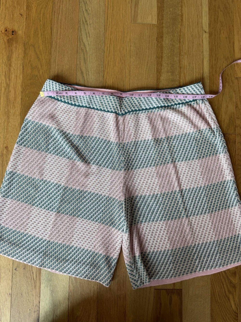 Misook Pink & Navy Plaid Blazer + Shorts Set XL Gold Buttons 💖💙 - Picture 7 of 16